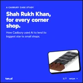 First slide of the Cadbury case study post